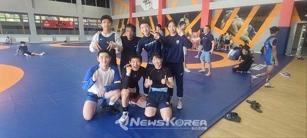 대한민국을 대표하는 젊은 레슬러들 @뉴스코리아 김상우 특파원