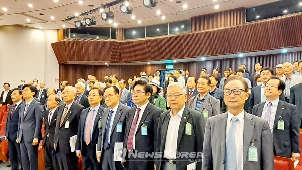 백선엽장군 서거 3주기 추도 묵념 @뉴스코리아 박광호 기자