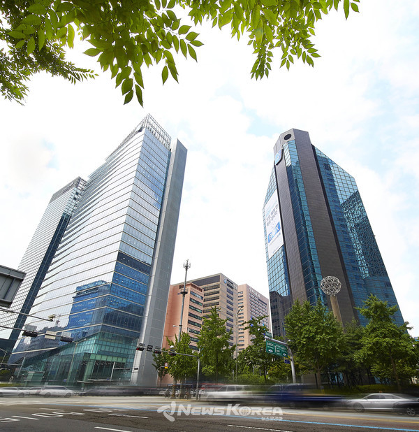 을지로에 위치한 IBK기업은행 본점
