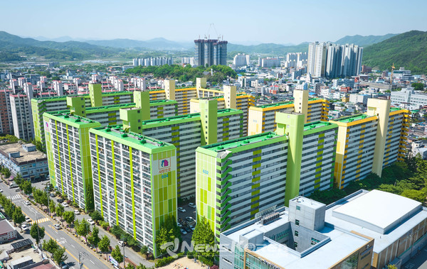 화순 만원 임대주택 전경 @화순군