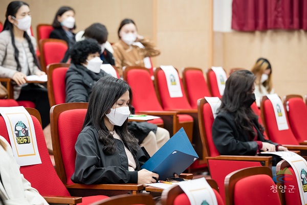 청양군 가족센터, 결혼이민자 한국어 교육 개강식  @청양군