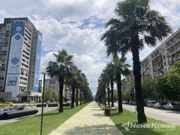 쿠타이시 시내 @뉴스코리아 손다희 특파원