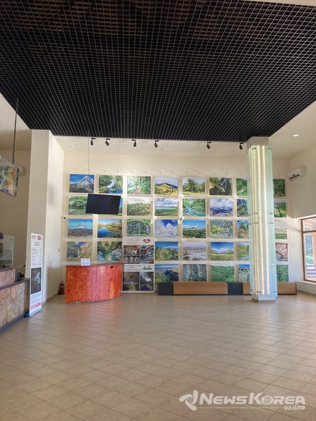 프로메테우스 동굴 매표소 안 @뉴스코리아 손다희 특파원