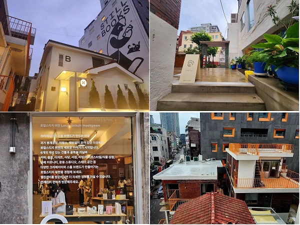 6개의 건물과 그 사이사이 골목을 거닐며 책, 커피, 비건, 공예 등 다양한 분야에서 활동하는 스몰브랜드의 실험과 시도를 볼 수 있는 '로컬스티치 회현' @뉴스코리아 허승규 기자
