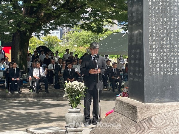 한국인 원폭 희생자 위령제 @재외동포청 제공