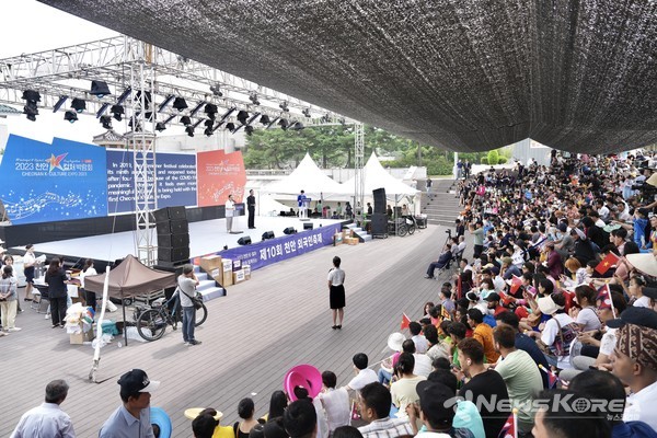 천안 외국인 축제 현장 @천안시