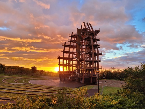 2023강원세계산림엑스포 '솔방울전망대' 모습  @강원세계산림엑스포