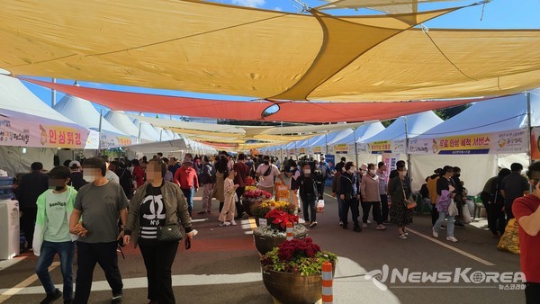 지난해 음성명작페스티벌 명작장터 모습 @음성군