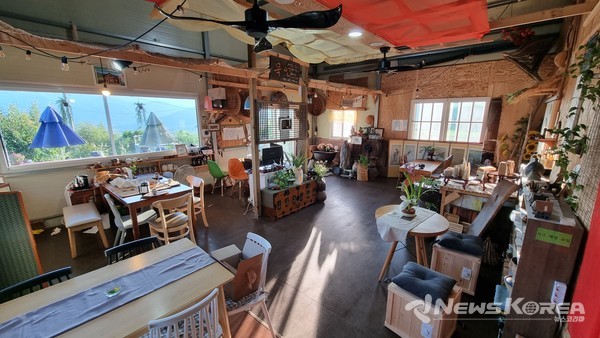 지리산 ‘금향다원’ 카페 @뉴스코리아