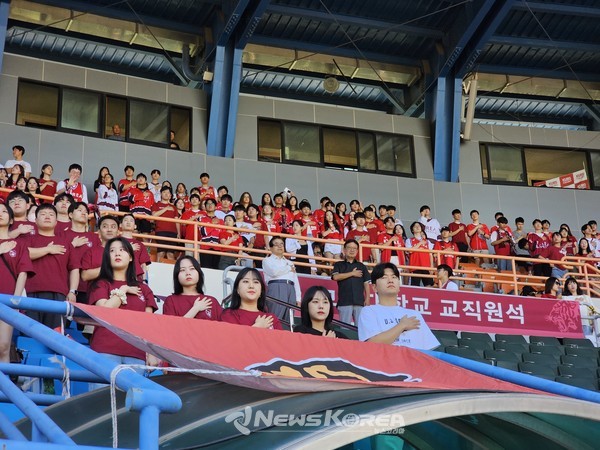 연고전이 열리고 있다 @뉴스코리아 최신 기자