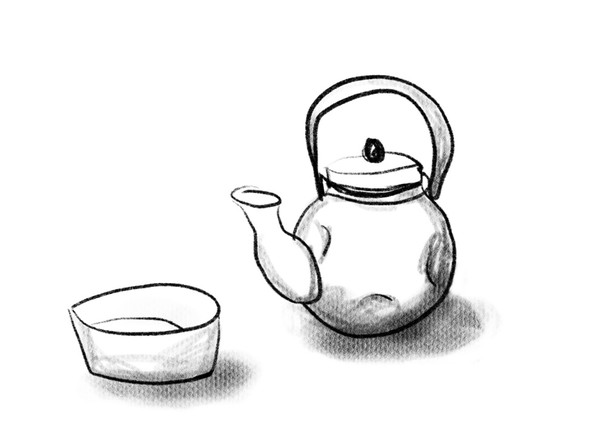 삽화: 에리온 차, 막걸리 주전자 @ 뉴스코리아 신종국 논설의원