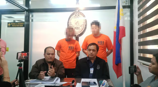 세부 라푸라푸시 바랑가이 막탄에서 한국인 2명이 적법한 인신매매 혐의로 체포되었다. @뉴스코리아 이창호 특파원