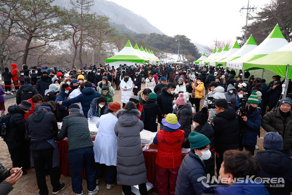 2023년 해맞이 행사 자료 사진 @화순군