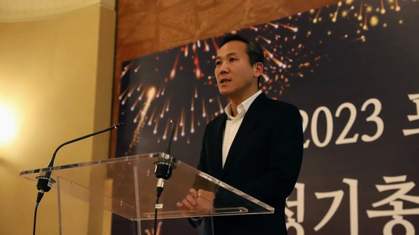 권혁운 총영사가 축사를 하고 있다. @뉴스코리아 임성택 특파원