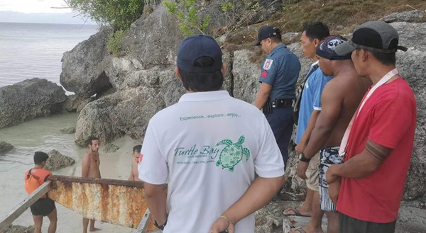 사고 현장 사진 @독자제공