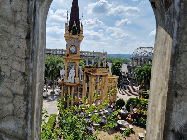 콜로세움 경기장 2층에서 내려다 본 전경 @뉴스코리아 이창호 특파원