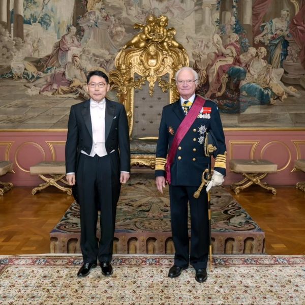 스웨덴 칼 구스타프 16세 국왕과 이형종 대사 @뉴스코리아 주강호 특파원