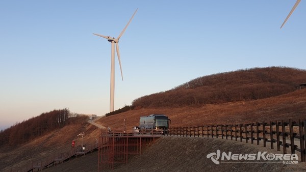 때로는 산정상에서 아침을 맞이 하기도 한다. @뉴스코리아 백요훈 기자