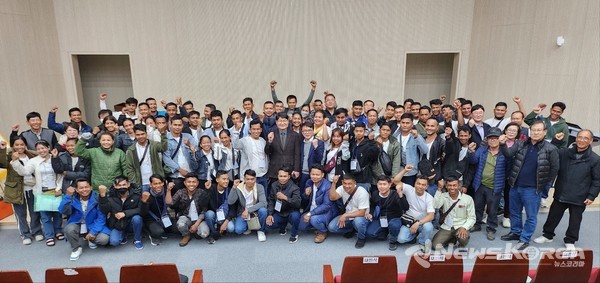 음성군, 2024년 외국인 계절근로자 첫 입국 @음성군