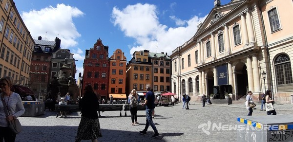 스톡홀름 구 시가지 대광장 @뉴스코리아 주강호 특파원