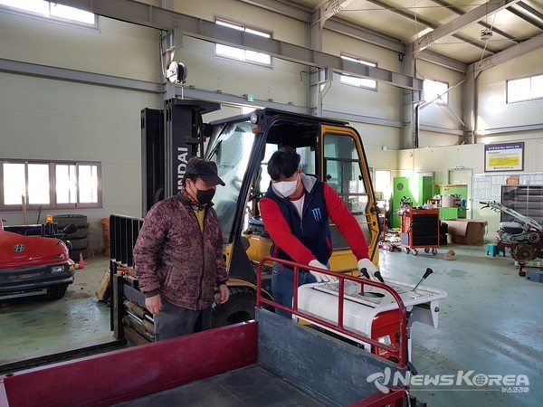 농기계 임대 사업소 운영 @음성군