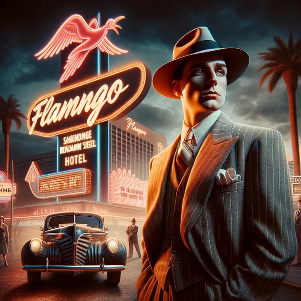 라스베가스의 점설의 마피아 두목 버그시 시걸과 그와 연관된 사람들  @Pinterest