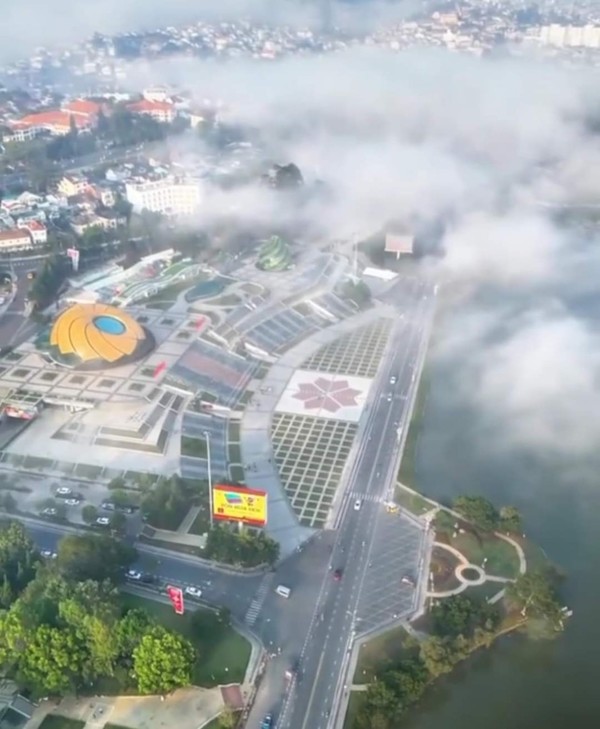 1년 365일 안개를 자주볼수 있는 안개속의 도시 달랏  @뉴스코리아 이웅연 특파원 