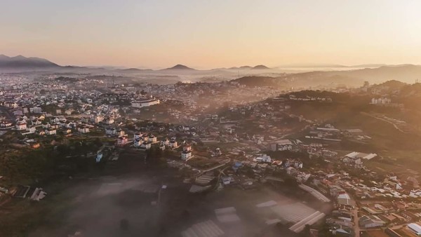 1,500m 고산에 형성된 도시 달랏 @뉴스코리아 이웅연 특파원 