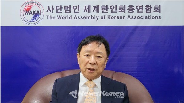 세계한인회총연합회 심상만 회장 @세한총연