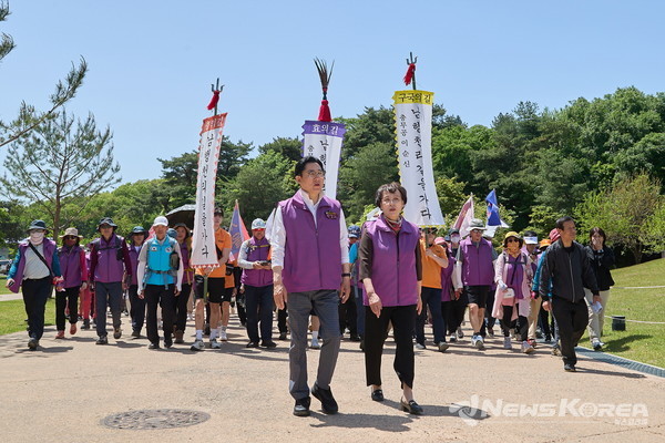 백의종군길 걷기 대회 @아산시