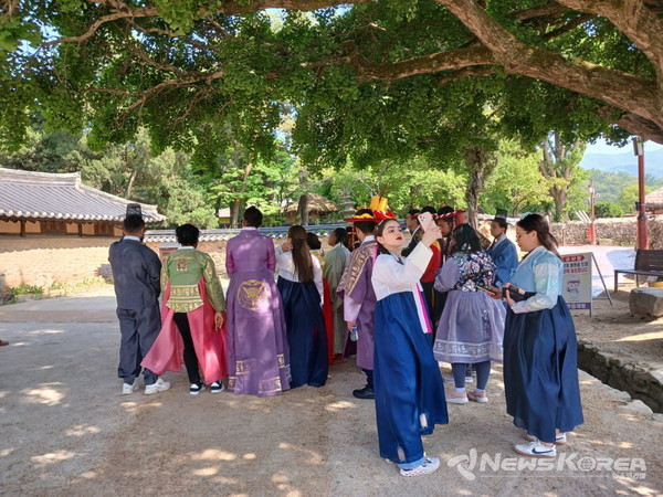 외교관 한국언어문화 연수생 관광 @아산시