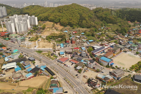 아산 읍내동 당간지주 발굴조사지역 @아산시