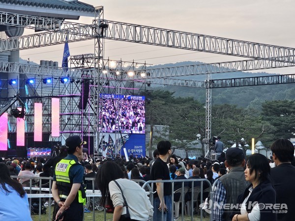 개막식 메인 무대 @뉴스코리아 최신 기자