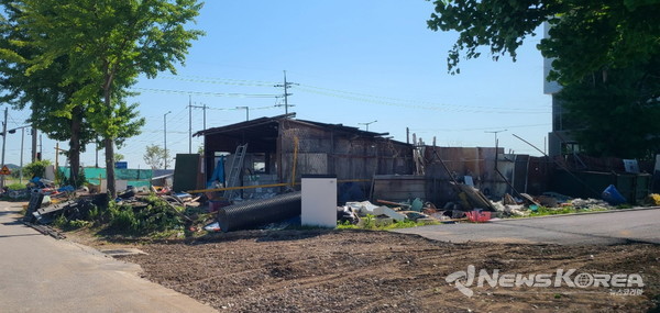 공유재산 행정대집행 전 @안성시