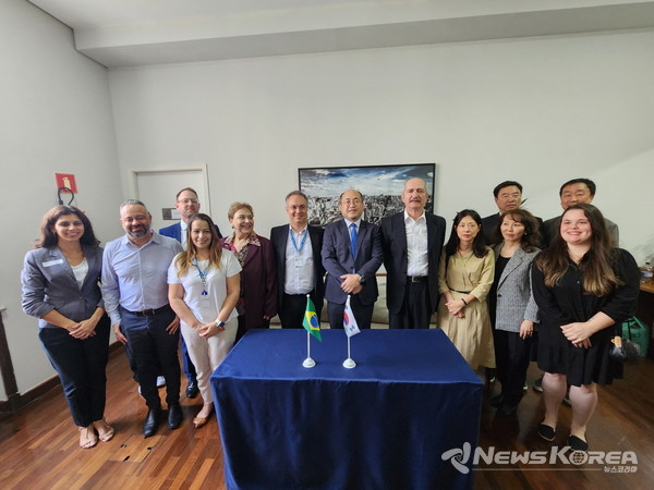 제2외국어로 한국어를 공식 지정하는 한국어 교육지원에 관한 업무협약(MOU) 체결 @뉴스코리아 고준영 특파원