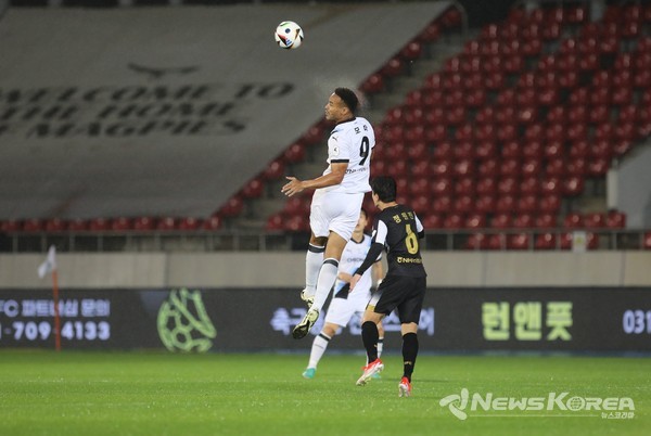 K리그2 14라운드 MVP에 뽑힌 모따 @천안시