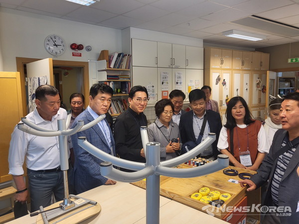 31일 스웨덴 스톡홀름 마닐라특수학교 방문 @아산시