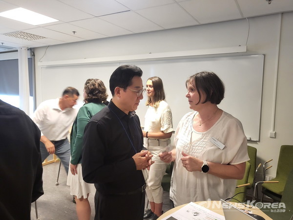 31일 스웨덴 스톡홀름 마닐라특수학교 방문 @아산시