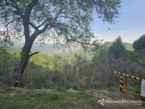 2024년에 이정도 험난한 산길이니 70년대에는 이곳이 얼마나 오지였을지 상상이 간다. @뉴스코리아 최신 기자