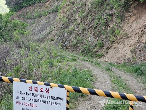 80년대까지 기자는 저런 험준한 산길을 걸어서 홍천에서 물로리까지 재를 두번 넘어 수차례 다녔었다. @뉴스코리아 최신 기자