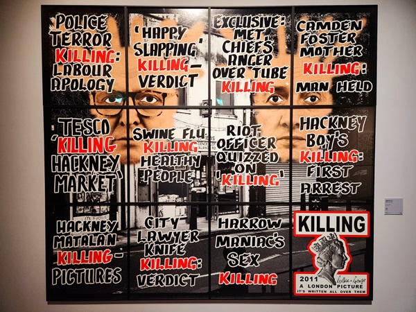 길버트와 조지의 전시 작품   @뉴스코리아 허승규 기자