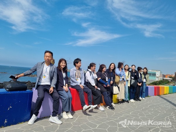 제주 팸투어 6월 4일 도두동 무지개 해안도로 @제주관광공사