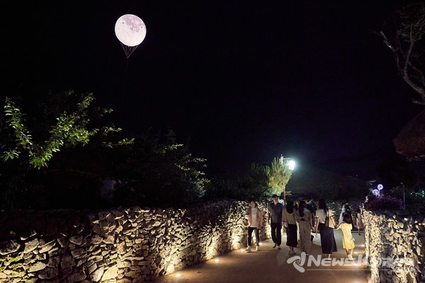 2024년 아산 외암마을’ 야행을 찾은 관람객 @아산시