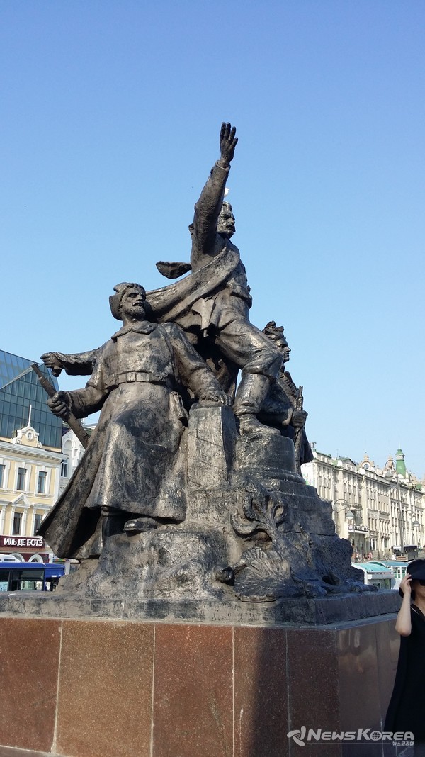 블라디보스토크의 상징 혁명광장 @뉴스코리아 최신 특파원