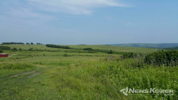 스타로레첸스코예 옛 발해 솔빈부 평지성터 @뉴스코리아 최신 특파원