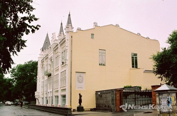 푸쉬킨 극장 외부 @뉴스코리아 최신 특파원