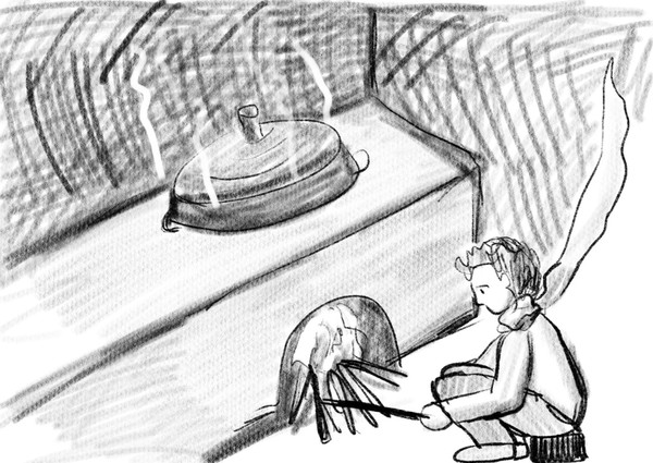 삽화 : 공짜는 없다(작가: 에리온 차) @뉴스코리아 신종국 전문위원