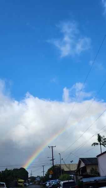 하와이 무지개는 자연의 선물이다. @뉴스코리아 김무성 기자
