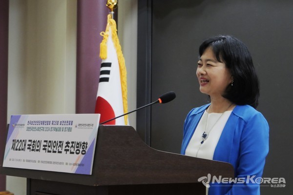 한보총 정혜선 회장 @뉴스코리아 김정호 기자