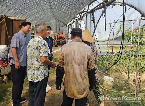 평택시 폭염 대비 외국인 계절근로자 현장 점검 @평택시